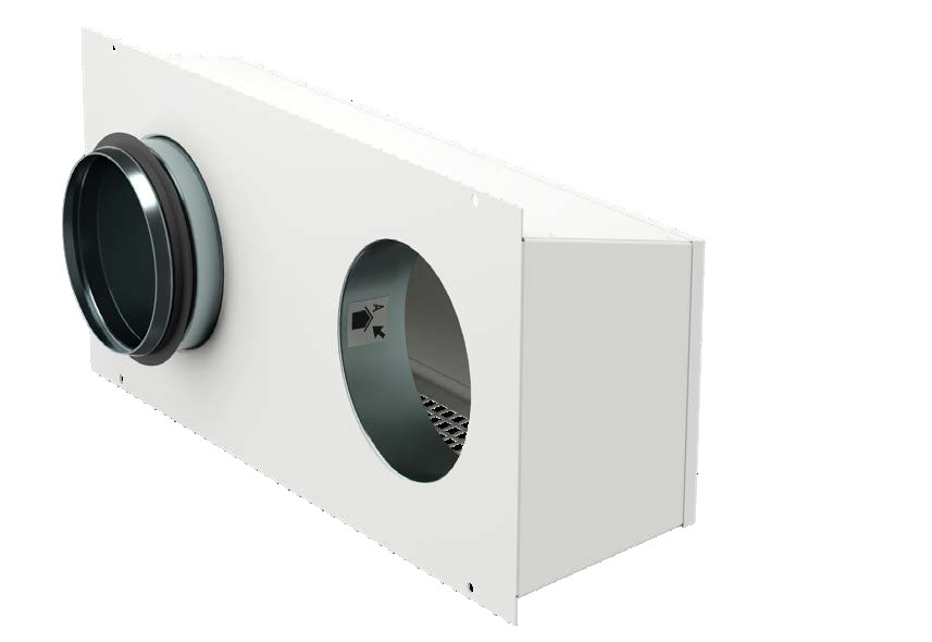 Декоративная решётка Komfovent LD-160-RAL9005 Декоративная решётка Komfovent LD-160-RAL9005