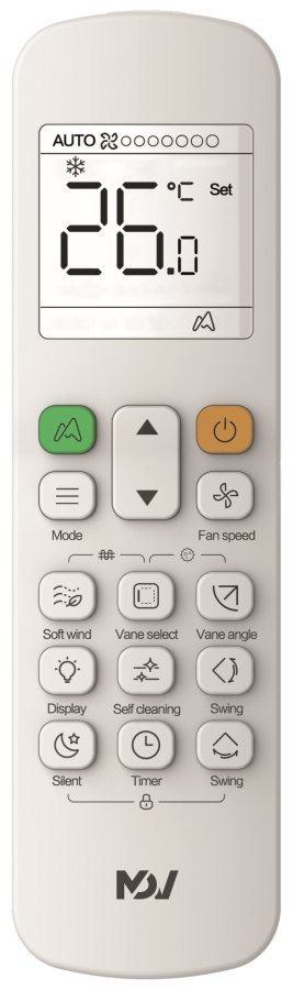 Настенный двухтрубный фанкойл MDV MDKG-V500C Настенный двухтрубный фанкойл MDV MDKG-V500C