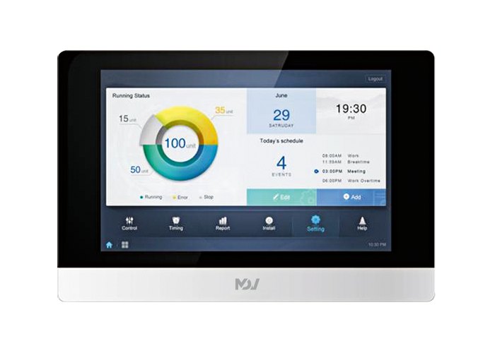 Кассетный четырёхпоточный внутренний блок VRF MDV MDI2-71Q4DHN1