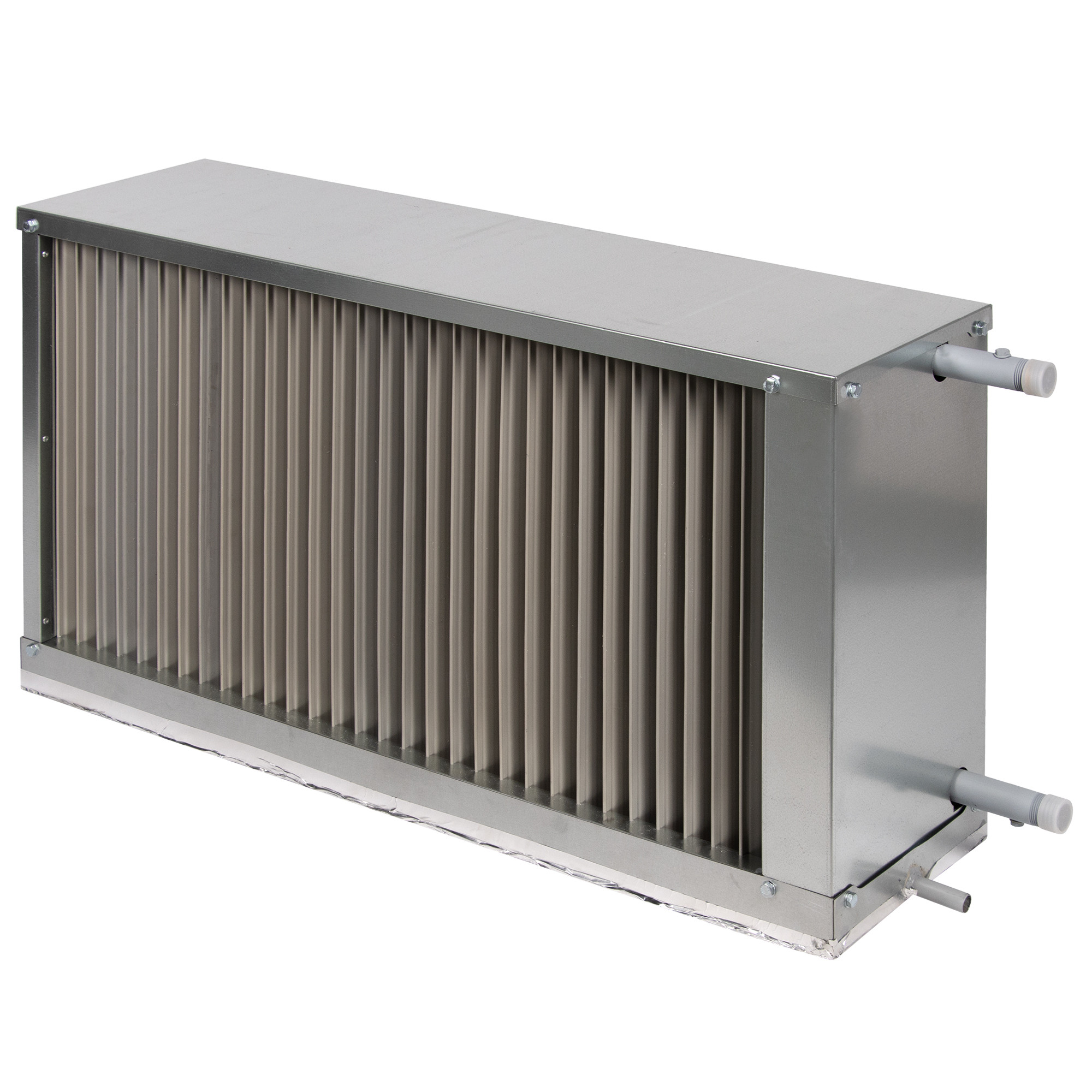 Охладитель водяной для прямоугольных каналов SHUFT WHR-W 600x300-3