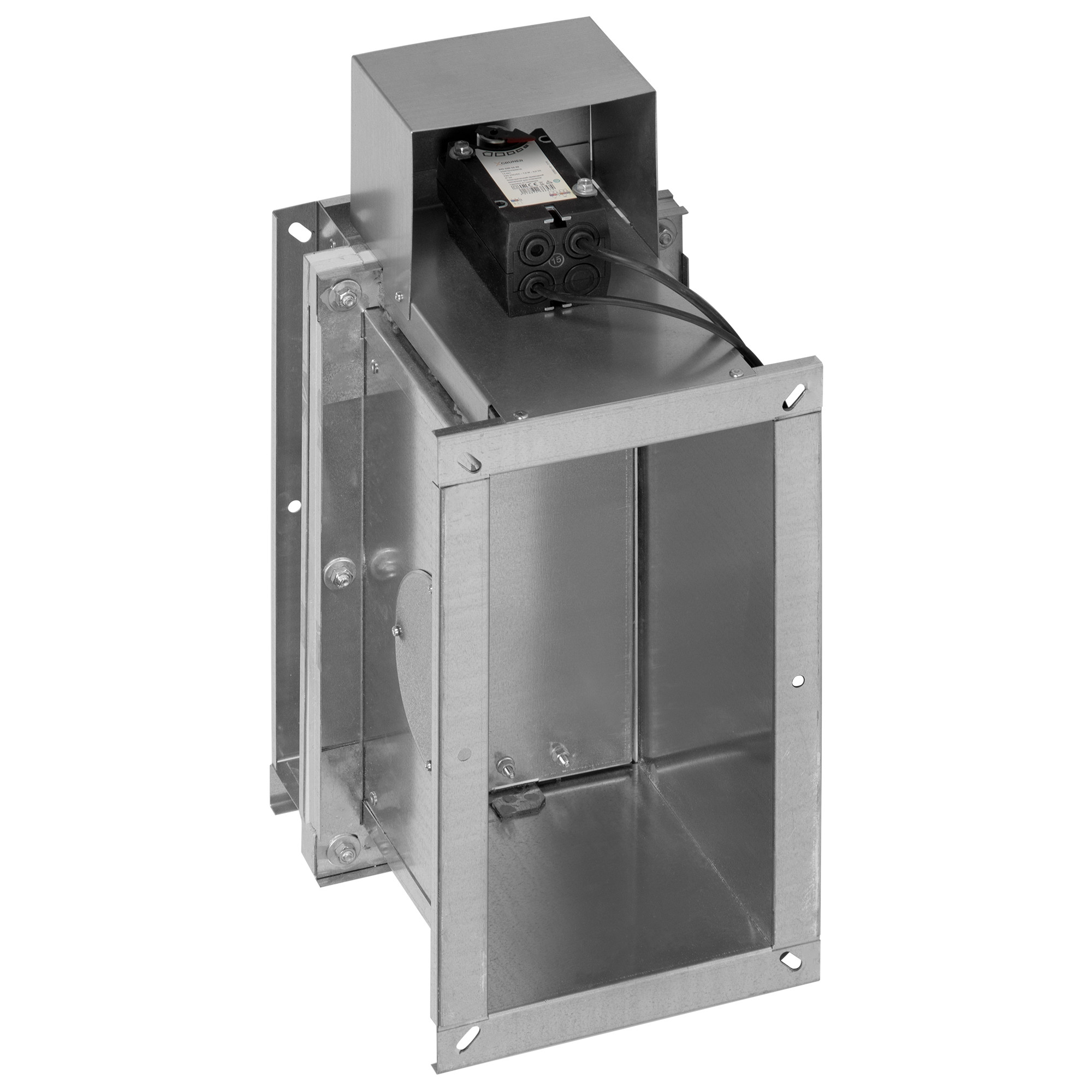 Клапан противопожарный SHUFT SHFDC-90-O-900_500-MB230-0-0-Kk-0, 900×500 мм, EI 90