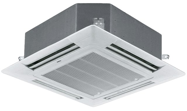 Четырёхпоточный кассетный внутренний блок MRV Haier AB302MNERA с панелью PB-950JB
