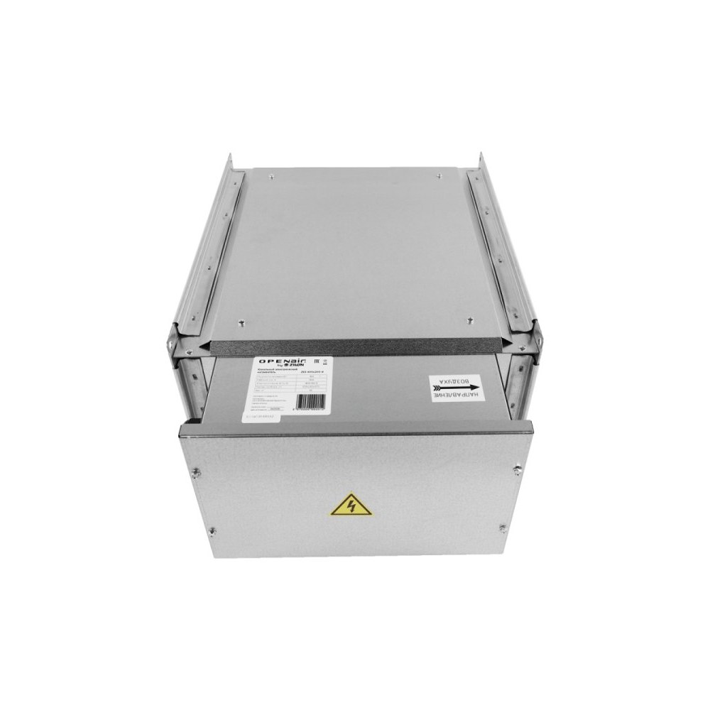 Электрический нагреватель для прямоугольных каналов ZILON ZES 500x300-24