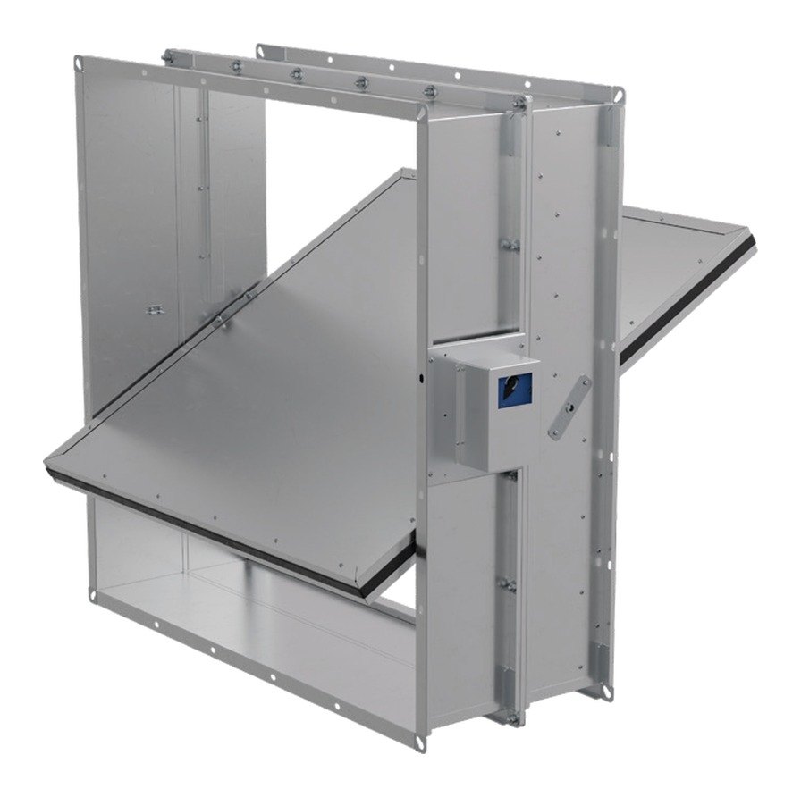 Клапан противопожарный ОЗ-60 1000×150 Клапан противопожарный ОЗ-60 1000×150