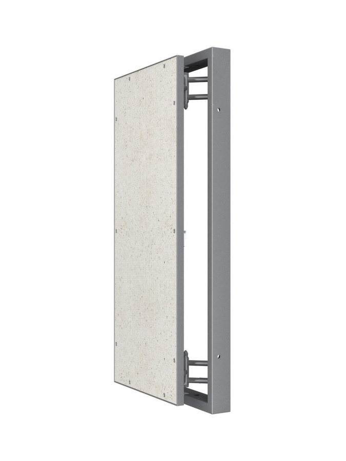 Люк ревизионный D Ceramo Steel 400х800 скрытый монтаж окрашенная сталь EVECS